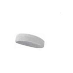 SCHMILTON Sporcu Saç Bandı, Havlu Ter Bandı, Kafa Bandı, Tenis Headband, Beyaz