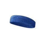 SCHMILTON Sporcu Saç Bandı, Ter Bandı, Headband, Mavi
