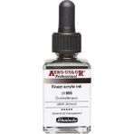 Schmincke 28 ml 606 Dark Brown Aero Color Akrilik Mürekkep