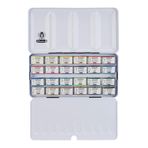 Schmincke 74324 Horadam Aquarell 24 X Tam Tablet Metal Kutu Artist Sulu Boya Seti