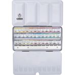 Schmincke 74436 Horadam Aquarell 36 X Yarım Tablet Metal Kutu Artist Sulu Boya Seti