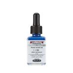 Schmincke Aero Color 904 Metallic Blue 28 ML Akrilik Mürekkep