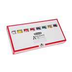 Schmincke - AKADEMIE® Yağ, temel ürün yelpazesi 8 x 60 ml tüpler, 79 011 097, ince sanatçı yağlı renkler, parlak renkler, en yüksek ışık haslığı, yağlı boya, yağlı boya seti, yağlı boya