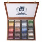Schmincke Cardboard 60'lı Ahşap Kutu Soft Pastel Boya Seti