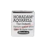 Schmincke Horadam Aquarell Artist Titanium-Opaque White 1/2 Tablet Sulu Boya