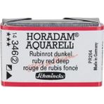 Schmincke Horadam Artist Sulu Boya Tam Tablet 346 Ruby Red Deep