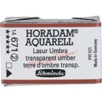 Schmincke Horadam Artist Sulu Boya Tam Tablet 671 Transparent Umber
