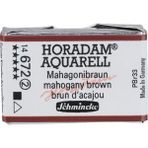 Schmincke Horadam Artist Sulu Boya Tam Tablet 672 Mahogany Brown