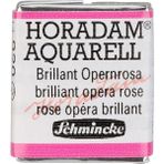 Schmincke : Horadam : Yarım Tablet Sulu Boya : Brilliant Opera Rose - Renkli