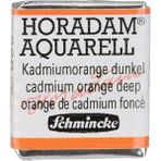 Schmincke Horadam Yarım Tablet Sulu Boya Cadmium Orange Deep - Renkli