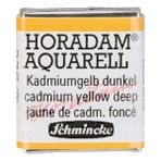 Schmincke Horadam Yarım Tablet Sulu Boya Cadmium Yellow Deep - Renkli