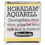 Schmincke : Horadam : Yarım Tablet Sulu Boya : Chrome Yellow Lemon, No Lead - Renkli