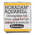 Schmincke : Horadam : Yarım Tablet Sulu Boya : Chrome Yellow Light, No Lead - Renkli