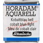 Schmincke Horadam Yarım Tablet Sulu Boya Cobalt Blue Light - Renkli