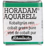 Schmincke Horadam Yarım Tablet Sulu Boya Cobalt Green Pure - Renkli