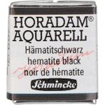 Schmincke Horadam Yarım Tablet Sulu Boya Hematite Black - Renkli