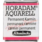 Schmincke Seri 3 353 Permanent Carmine Horadam Aquarell Artist Yarım Tablet Sulu Boya