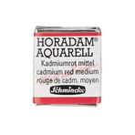 Schminke – Renk sulu boya Horadam için, 1/2 gözlü, 347 Kadmiumrot Mittel, 1/2 Napf