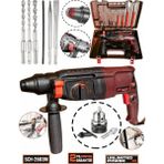 Schmıtzer 850 W (Sds Plus) Metal Şanzuman Profesyonel Darbeli Matkap Kırıcı Delici 26MM Hilti - Kırmızı
