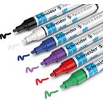 Schneider 320 Akrilik Marker 4mm SET/1-120295 6 Li - Renkli