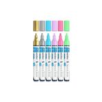 Schneider Akrilik Marker 4mm Pastel Renk 6lı