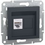 Schneider Asfora Antrasit RJ45 Cat6 Utp Priz
