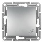 Schneider Asfora Plus Liht Butonu(Zil) Alum.