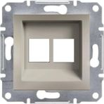 Schneider Asfora RJ45 Bronz Boş Priz