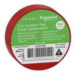 Schneider Electric 2420100 20 mt 19 mm Kırmızı PVC İzolasyon Bandı