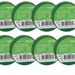 Schneider Electric 2420106-8 20 mt 19 mm 8 Adet Yeşil PVC İzolasyon Bandı