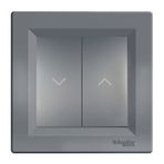 Schneider Electric EPH1300562 Asfora Plus Çelik Çerçeveli Jaluzi Kumanda Anahtarı