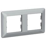 Schneider Electric EPH5805261 Asfora EM Plus Alüminyum İkili Çerçeve