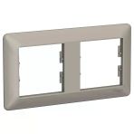 Schneider Electric EPH5805269 Asfora EM Plus Bronz İkili Çerçeve