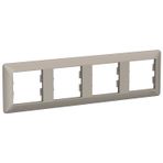 Schneider Electric EPH5805469 Asfora EM Plus Bronz Dörtlü Çerçeve