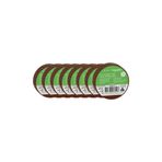 Schneider Electric Schneider 2420107 8 Adet 19 mm x 20 Metre Kahverengi İzole Elektrik Bandı