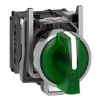 Schneider Electric XB4BK133B5 Yeşil 22MM 24VAC/DC Metal Mandal Buton