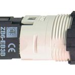 Schneider Electric XB6CV3BB Işıklı dedektör, Ø 16, kare, IP 65, yeşil, entegre LED, 24 V, fiş