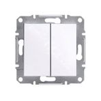 Schneider EPH0370121 Asfora Beyaz Çerçevesiz Komütatör