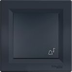 Schneider Eph0800171 Asfora Antrasit Zil İşaretli Çerçevesiz Liht Anahtar