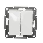 Schneider EPH1170121 Asfora Beyaz Komütatör Light Yaylı Anahtar Çerçevesiz
