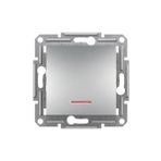 Schneider EPH1600161 Asfora Plus Alüminyum Çerçevesiz Vidasız Işıklı Liht Buton