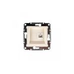Schneider EPH4170123 Krem Asfora Çerçevesiz Telefon Prizi
