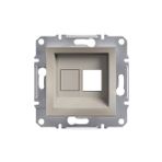 Schneider EPH4300169-02 Asfora Bronz Tekli Rj45 Konnektörsüz Priz