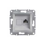 Schneider EPH4700161 Asfora Alüminyum Rj45 Tek Çıkışlı Telefon Prizi