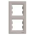 Schneider EPH5810269 Asfora Bronz 2'li Dikey Çerçeve
