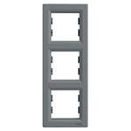 Schneider EPH5810362 Asfora Çelik 2'li Dikey Çerçeve