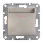 Schneider EPH6200169 Asfora Plus Bronz Çerçevesiz Vidasız Mekanik Energy Saver Priz