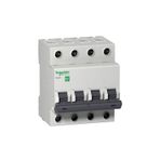 Schneider EZ9F43463 C Tipi 4x63A Otomatik Sigorta