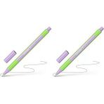 Schneider Fineliner Line-Up Pastel Kalem, 0,4 mm, Lila 2li paket