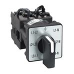 Schneider K1F027MLH 45 Derece 12A 3L ve 3L-N Pako Şalter Voltmetre